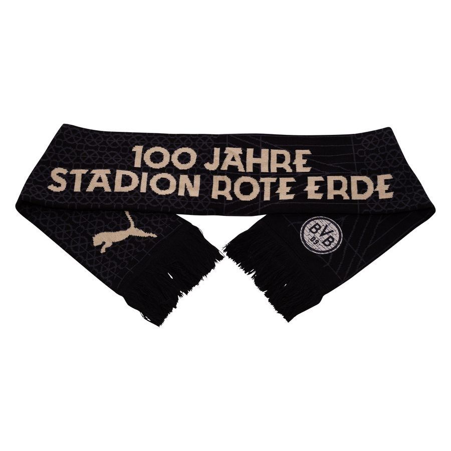 Dortmund Scarf Culture Special Edition - PUMA Black/Alabaster - Men's-SoccerKits Hub | Buy Soccer Jerseys Online